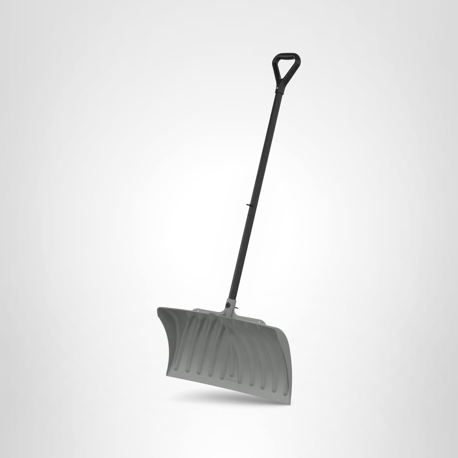 Suncast 27” Steel Core Snow Pusher with Curved Blade, D-Grip Handle, Steel Shaft, Heavy-Duty Snow Removal Tool for Effortless Clearing - Image 9