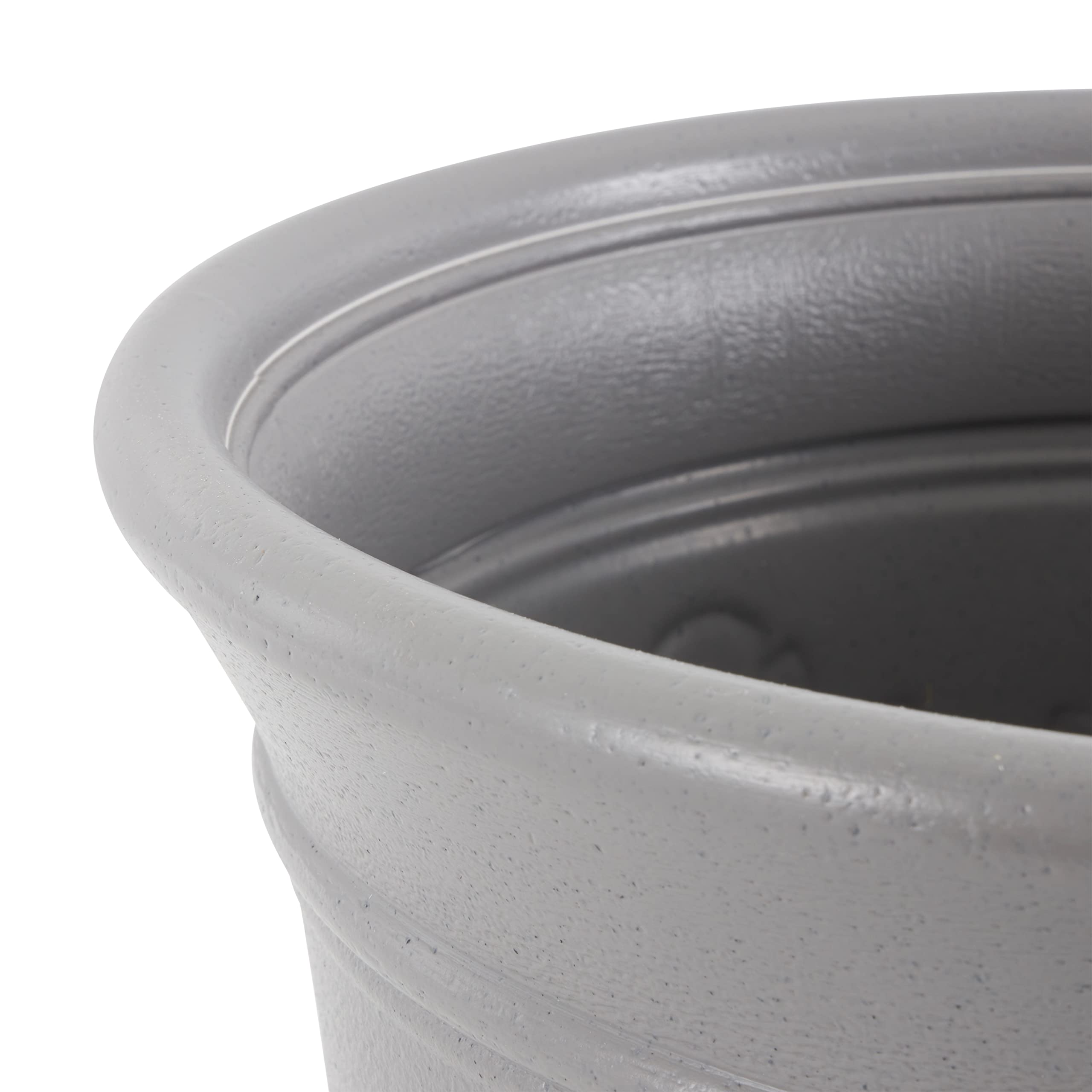 Suncast 300 Foot Heavy Duty 5 Gallon Decorative Plastic Hose Pot for Expandable and Lightweight Hoses, Ideal for Garden, Patio and Backyard Use - Image 5