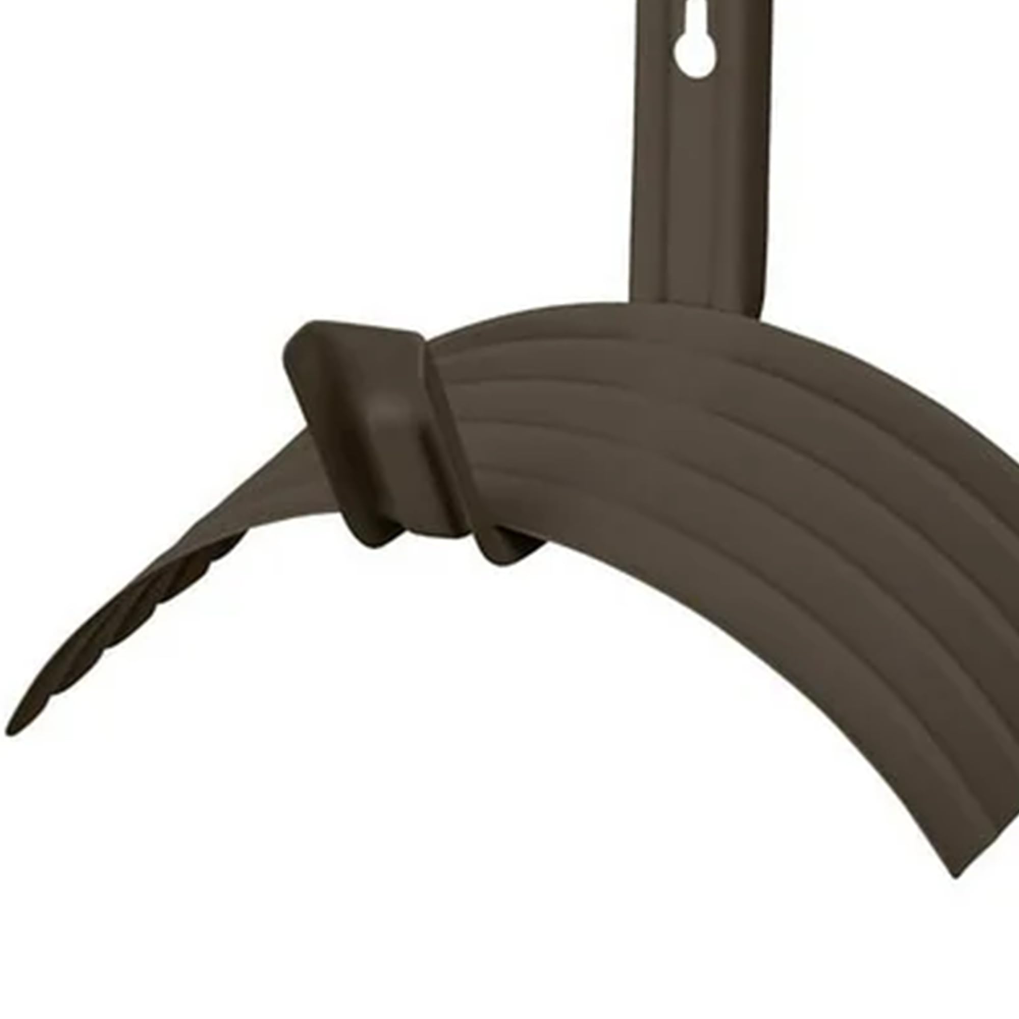 Suncast Metal Wall Mount Hose Hanger Durable and Space Saving Garden Hose Storage Solution Holds up to 150 Feet of Hose for Backyard or Garden, Brown - Image 6